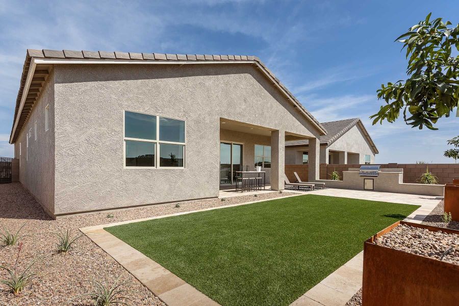 Covered Back Patio