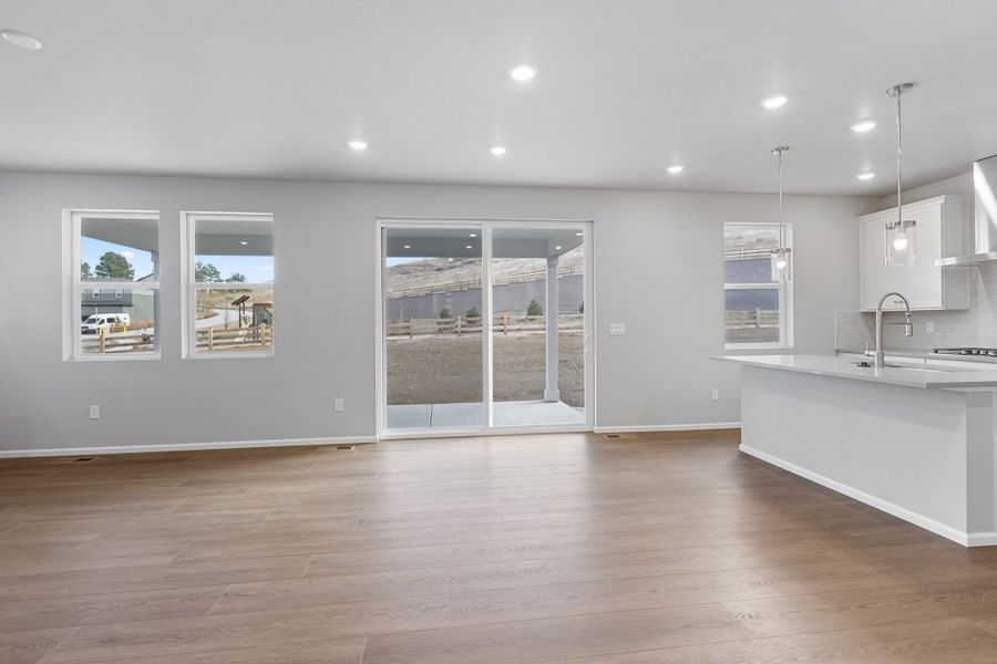 Spacious, unfurnished interior of a new home in The Manors Collection at Golden Overlook, Golden (Image 22).