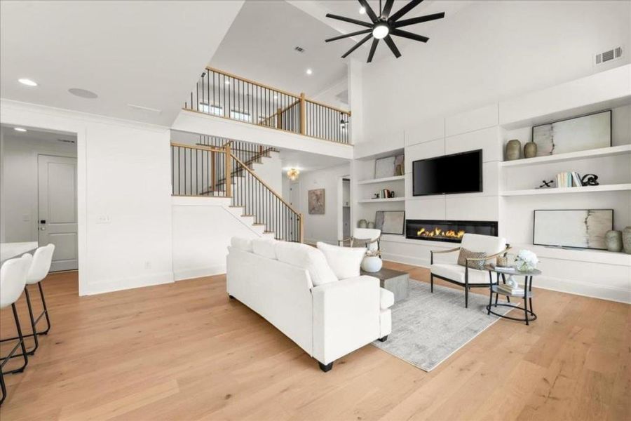 Furnished interior view inside a new home in , Greensboro (Image 18).