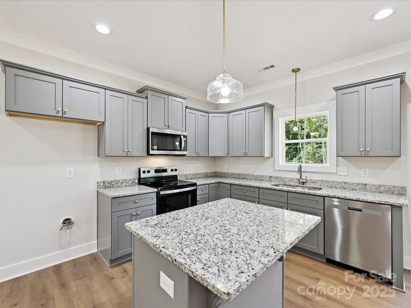 Furnished interior view inside a new home in , York (Image 7).