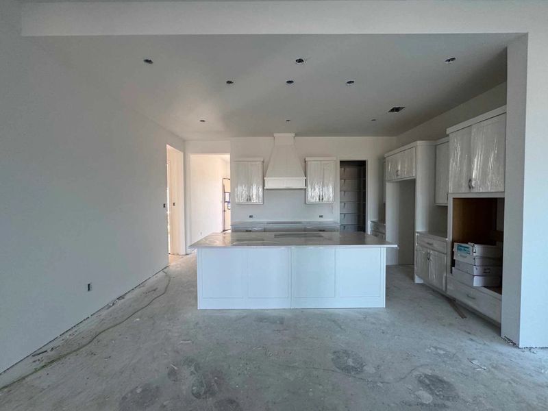 Kitchen Construction Progress