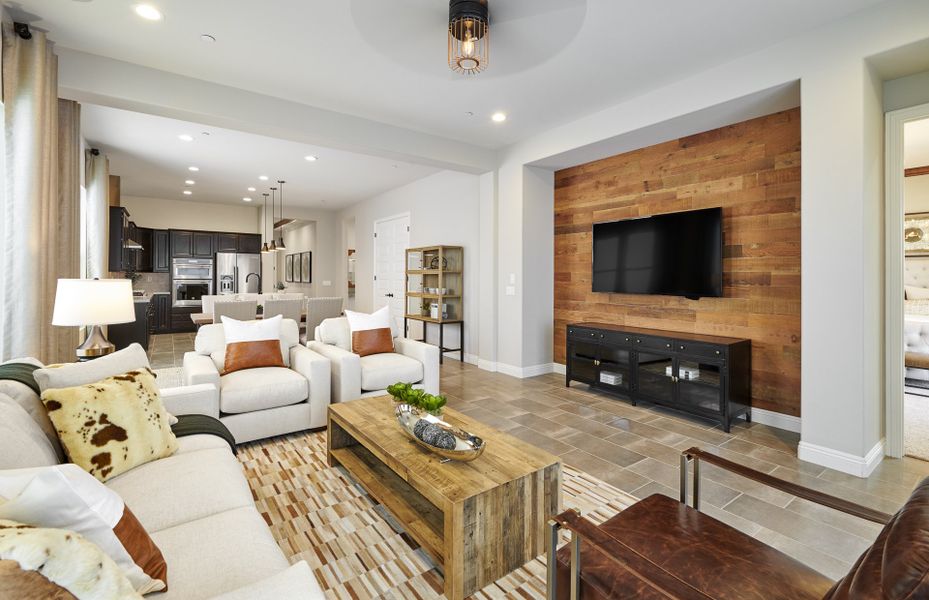 Representative furnished interior of a home built from the Solitude by Pulte Homes in Regent Hills - Meadow Series, Buckeye (Image 7). Representative furnished interior of a home built from the Solitude by Pulte Homes in Regent Hills - Meadow Series, Buckeye (Image 7).