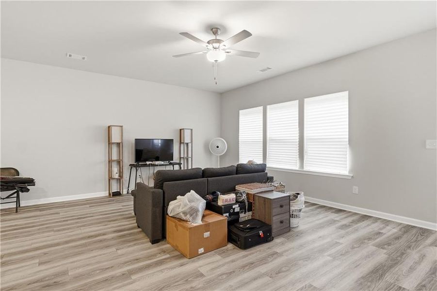 Furnished interior view inside a new home in , Oakwood (Image 20). Furnished interior view inside a new home in , Oakwood (Image 20).