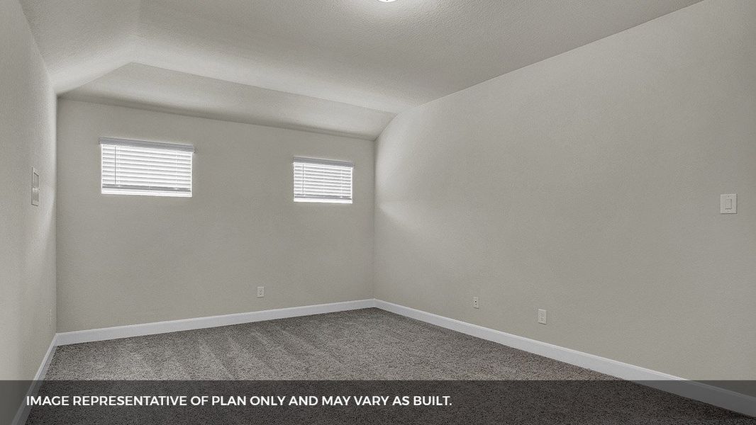 Representative unfurnished interior of a home built from the The Naples by D.R. Horton in Watermill, Uhland (Image 13). Representative unfurnished interior of a home built from the The Naples by D.R. Horton in Watermill, Uhland (Image 13).