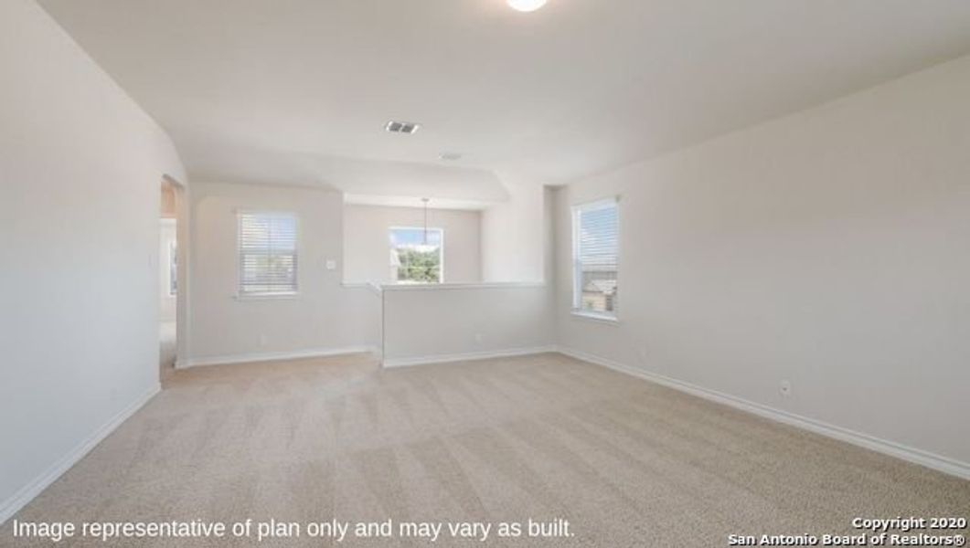 Spacious, unfurnished interior of a new home in Redbird Ranch, San Antonio (Image 16).