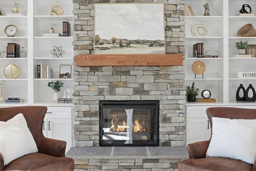 Furnished interior view inside a new home in , Senoia (Image 59).