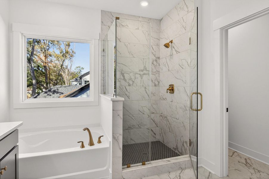 Furnished interior view inside a new home in Indigo Place, North Charleston (Image 12).