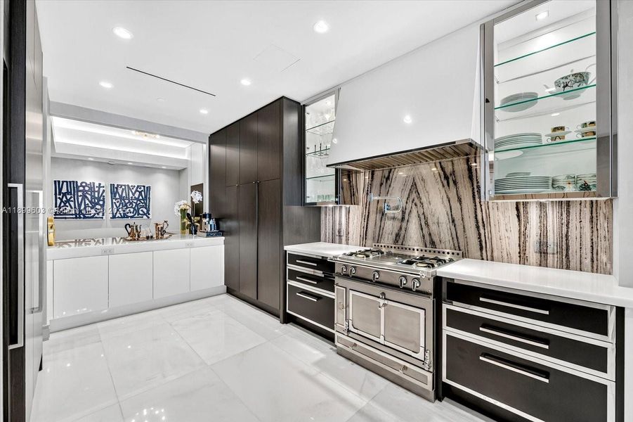 Furnished interior view inside a new home in The Estates at Acqualina, Sunny Isles Beach (Image 27).