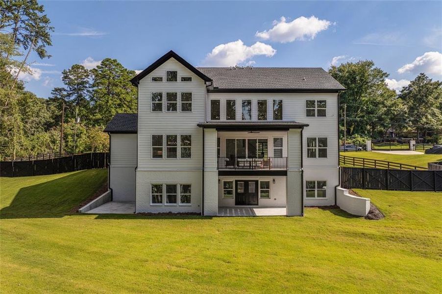 Front exterior of a new home in , Winder, GA, highlighting curb appeal (Image 2).