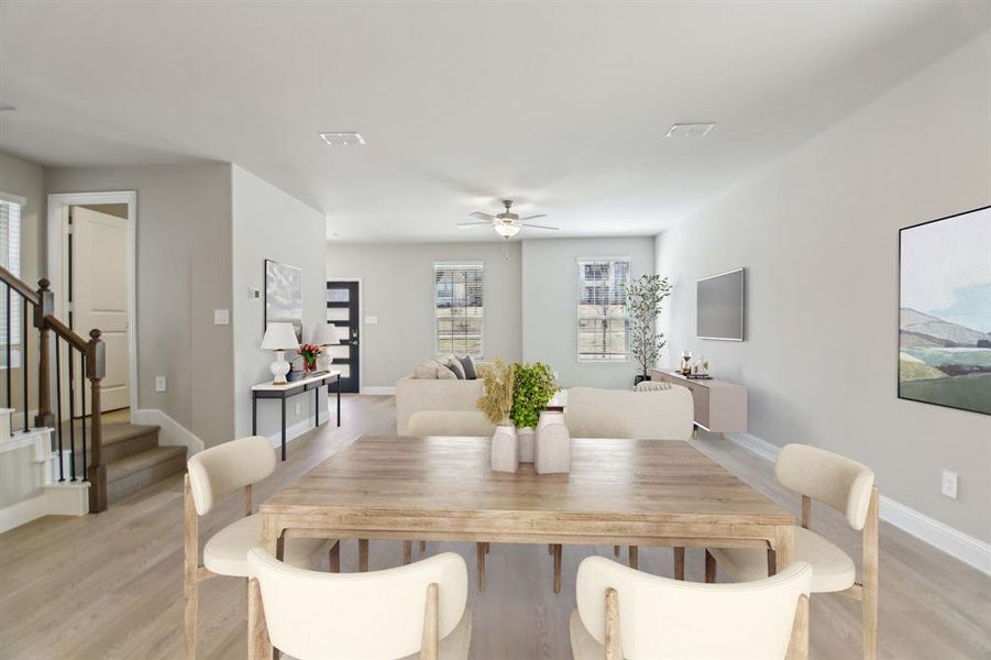 Photo is not of the actual home, but is an inspirational photo of builder’s model home and may depict options, furnishings, and/or decorator features that are not included.