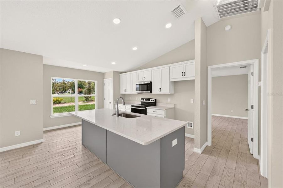 Furnished interior view inside a new home in , Ocala (Image 6).
