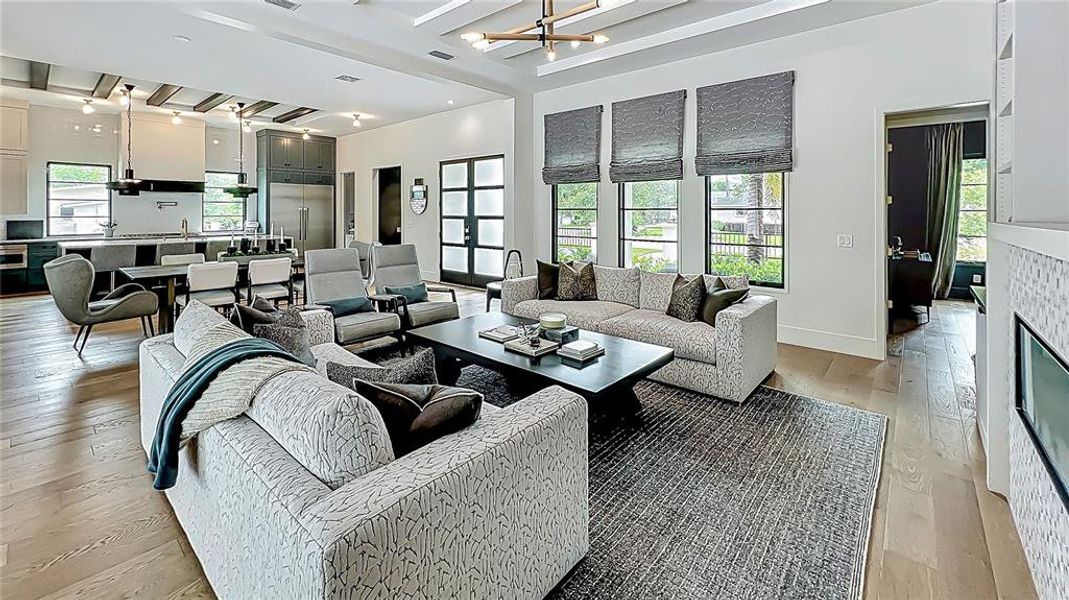 Wide Angle of Living Room