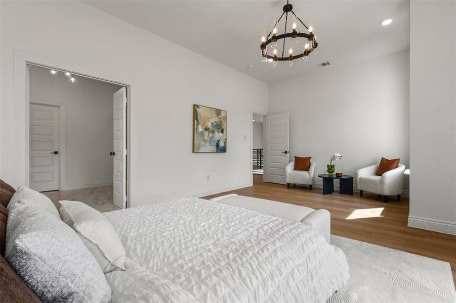 Furnished interior view inside a new home in , Rowlett (Image 13).