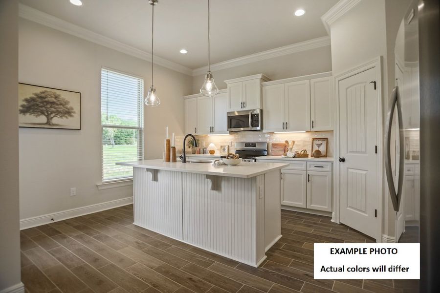 Furnished interior view inside a new home in Natureview, Freeport (Image 4).