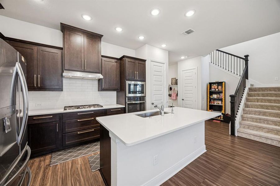 Furnished interior view inside a new home in , Euless (Image 25).