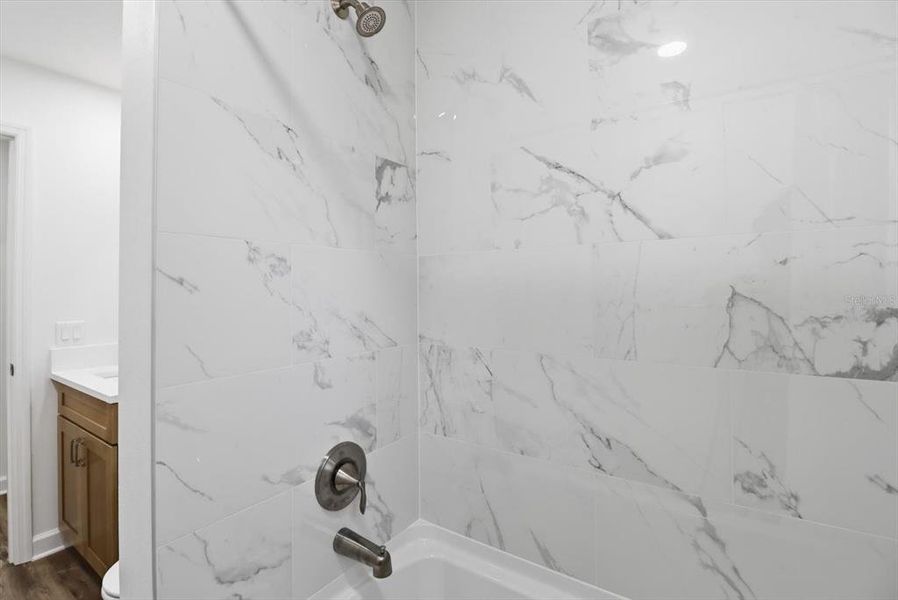 Close-up of interior finishes inside a home in , Crystal River (Image 22).