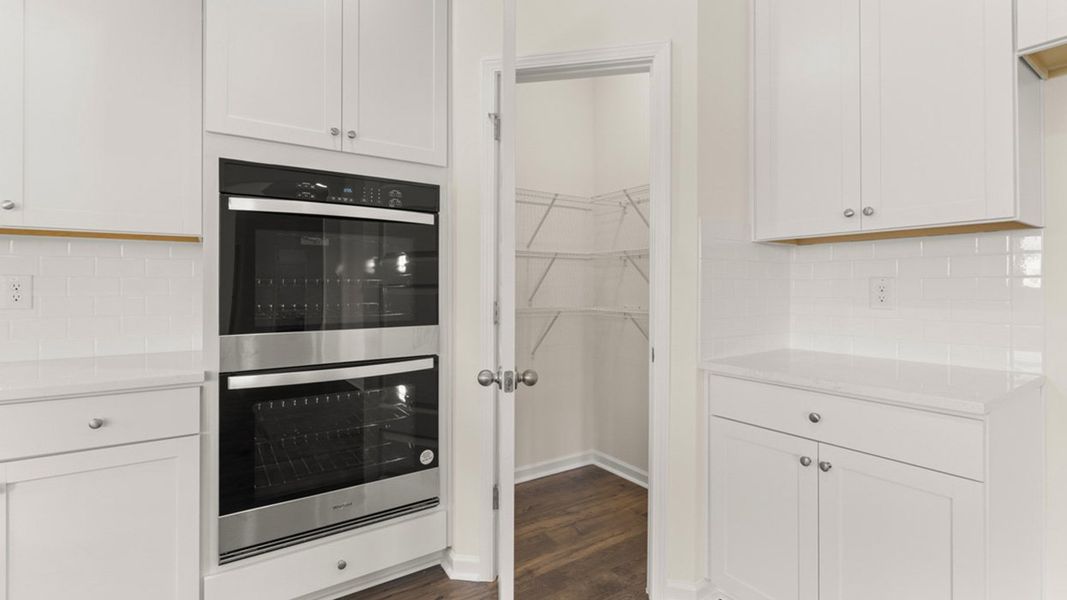 Furnished interior view inside a new home in Heritage Pointe, Senoia (Image 8). Furnished interior view inside a new home in Heritage Pointe, Senoia (Image 8).