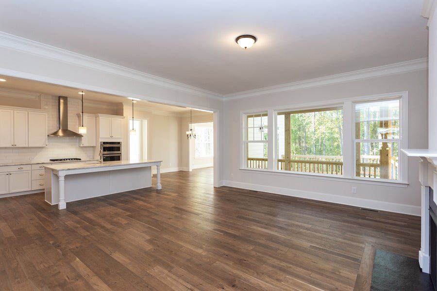 Representative unfurnished interior of a home built from the Charleston by Caruso Homes in Sauls Landing, Zebulon (Image 22).