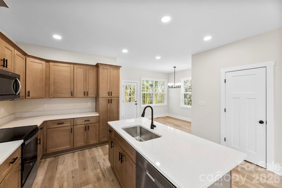 Furnished interior view inside a new home in , Shelby (Image 5).