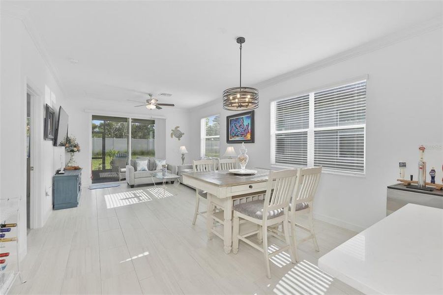 Furnished interior view inside a new home in Prosperity Lakes Active Adult, Parrish (Image 12).