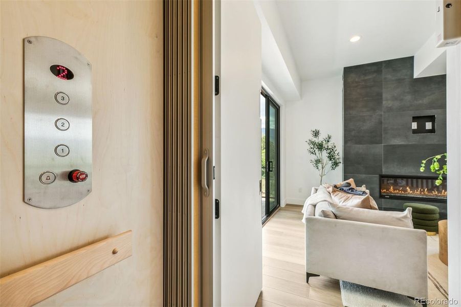 Furnished interior view inside a new home in , Colorado Springs (Image 4).