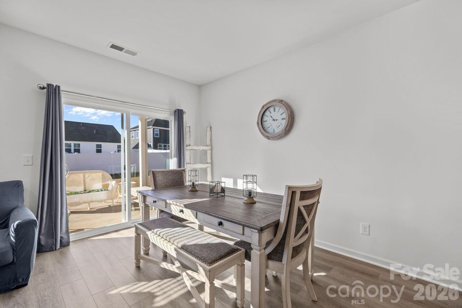 Furnished interior view inside a new home in Sheffield, Indian Trail (Image 9).