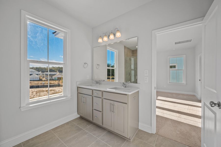 Furnished interior view inside a new home in Nexton, Summerville (Image 14).