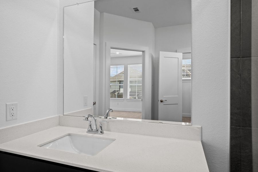 Furnished interior view inside a new home in Sienna, Missouri City (Image 6). Furnished interior view inside a new home in Sienna, Missouri City (Image 6).