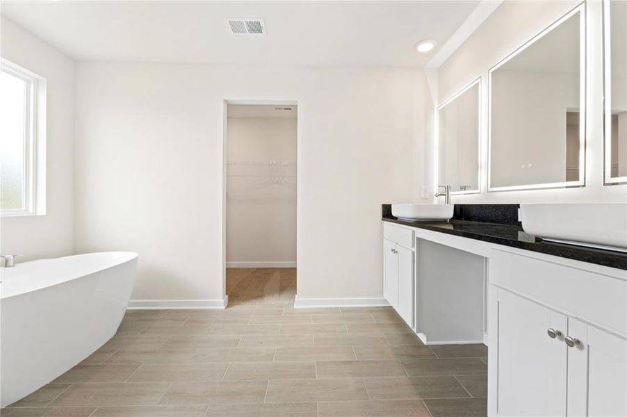 Furnished interior view inside a new home in Fern Dale, Fairburn (Image 10).