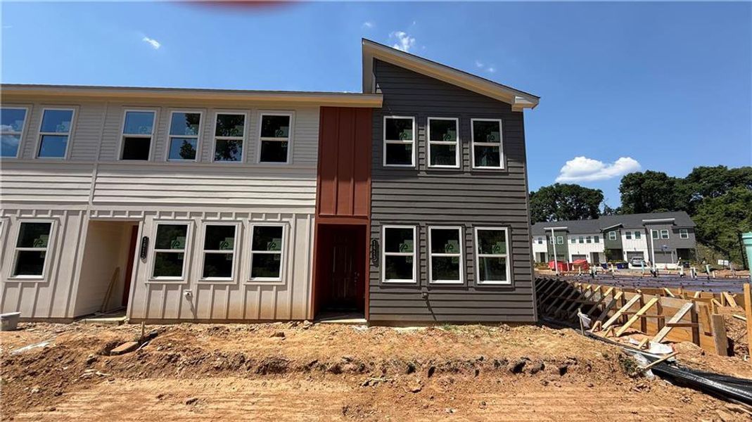 In-progress construction of a new home in Park Vue, Atlanta, GA (Image 20).
