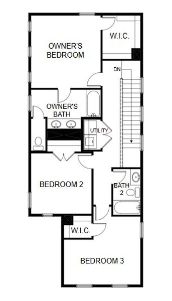 Image 39 representing the Oak by Pacesetter Homes in Trace, San Marcos, TX. Image 39 representing the Oak by Pacesetter Homes in Trace, San Marcos, TX.