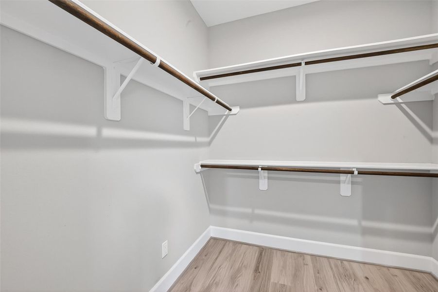 Guest bedroom closet - Third floor Guest bedroom closet - Third floor