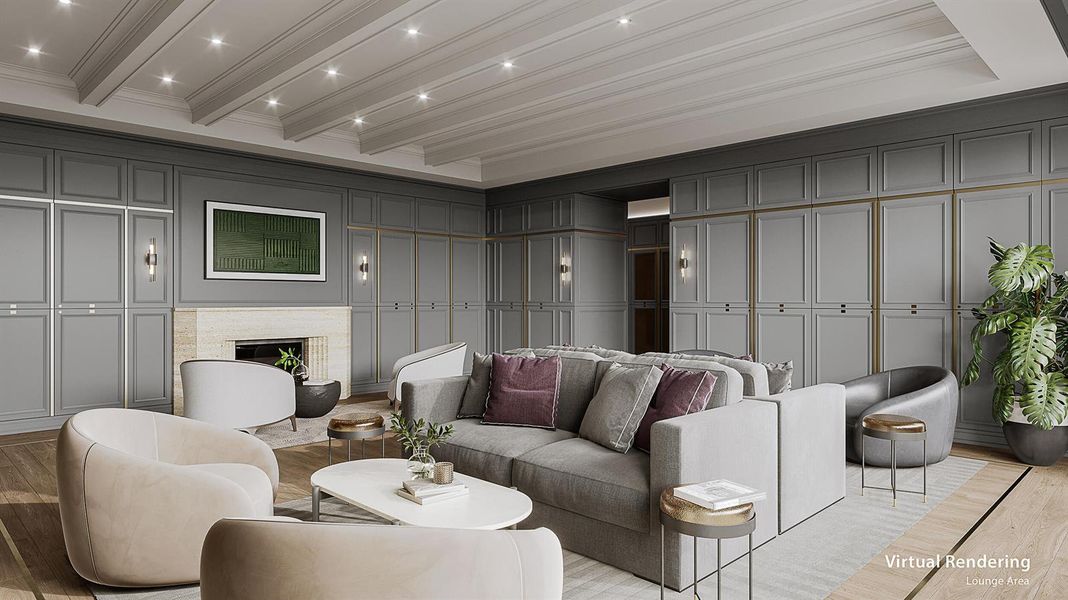 Bar & Lounge Rendering