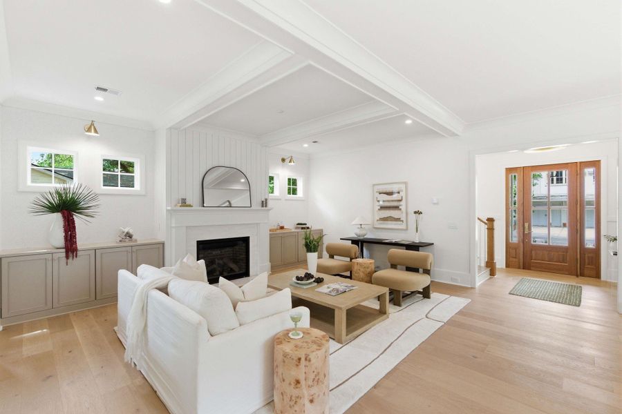 Furnished interior view inside a new home in , Mount Pleasant (Image 4).