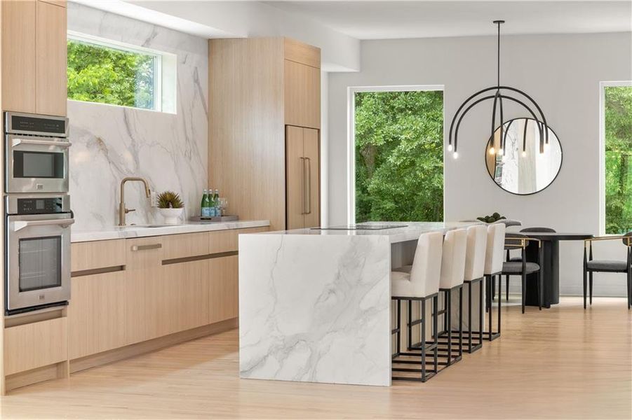 Furnished interior view inside a new home in , Atlanta (Image 13). Furnished interior view inside a new home in , Atlanta (Image 13).