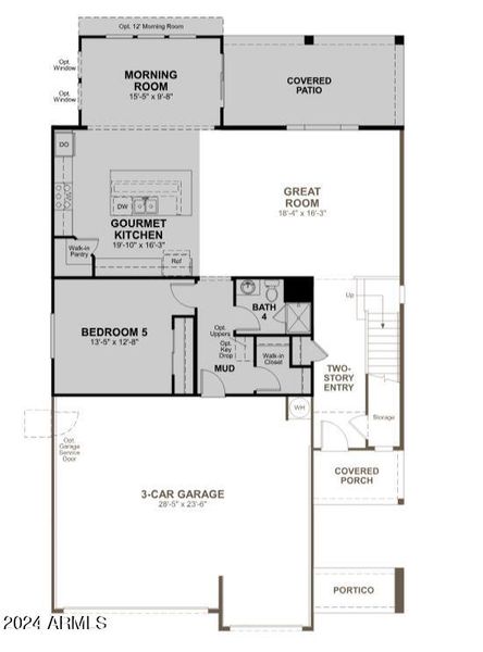 Villages at RED-Lot 1657-Floorplan 1st l