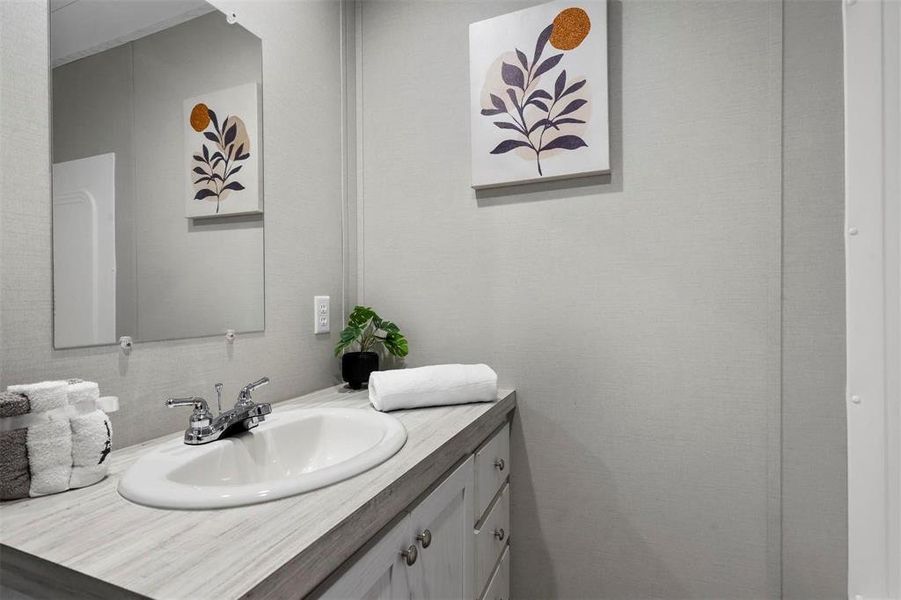 Close-up of interior finishes inside a home in , Granbury (Image 12).