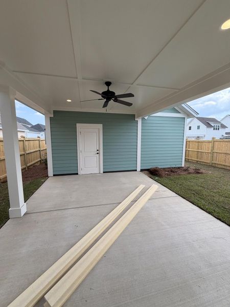 Exterior details and patio area of a home in , Summerville (Image 30).