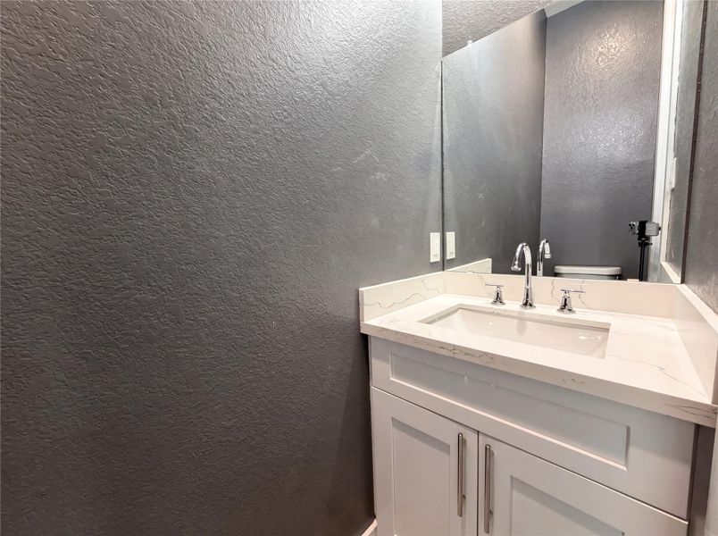 Close-up of interior finishes inside a home in , Houston (Image 10).