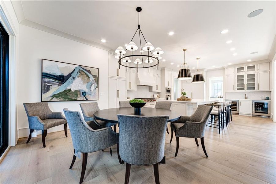 Furnished interior view inside a new home in , Cumming (Image 37).