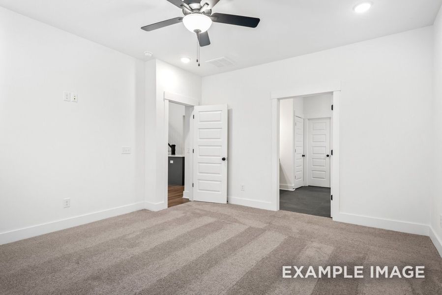 Spacious, unfurnished interior of a new home in Woods Crossing, Gallatin (Image 71).