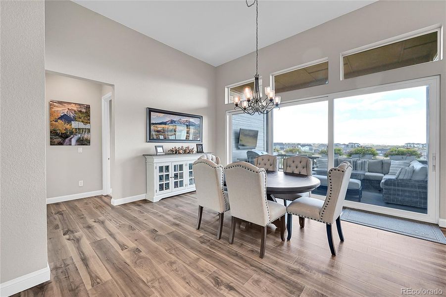 Furnished interior view inside a new home in , Castle Rock (Image 14).