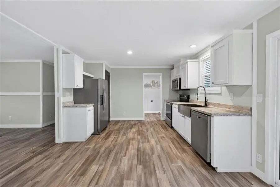 Furnished interior view inside a new home in , Loganville (Image 5).