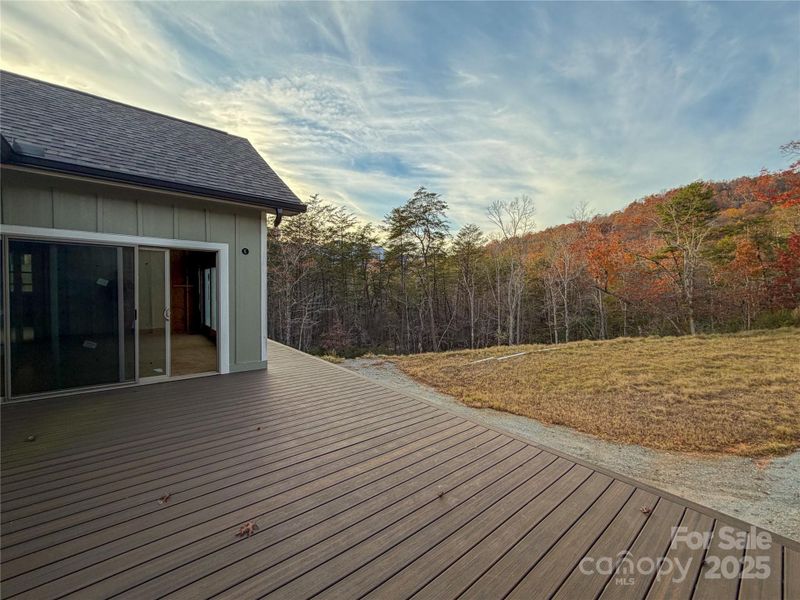 Exterior details and patio area of a home in , Lake Lure (Image 13).