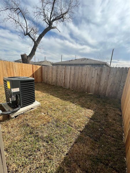 Exterior details and patio area of a home in , Houston (Image 2).