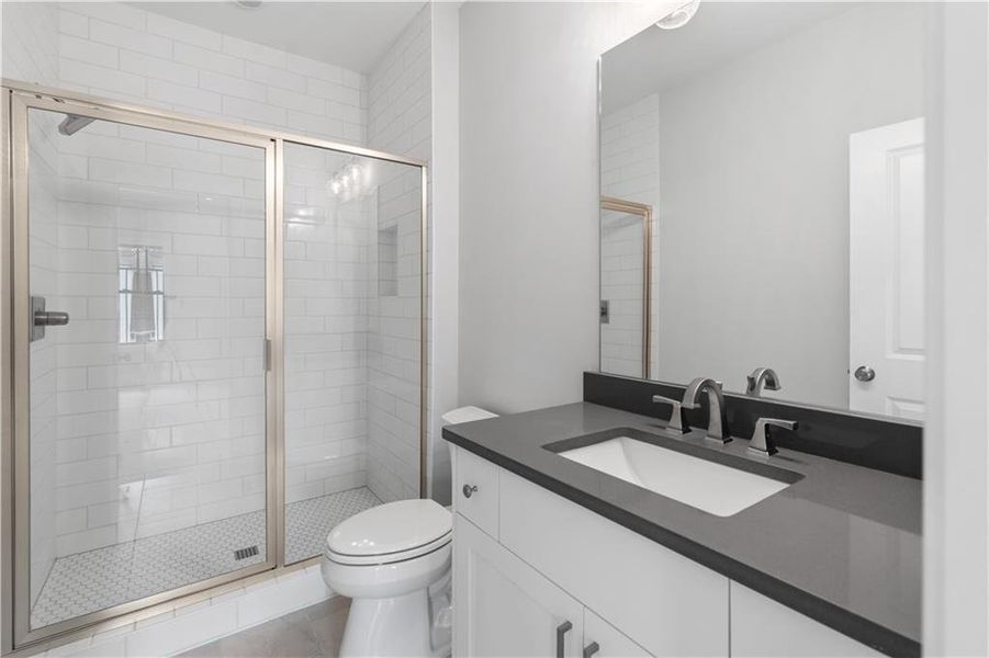 Furnished interior view inside a new home in Knollwood, Johns Creek (Image 6).