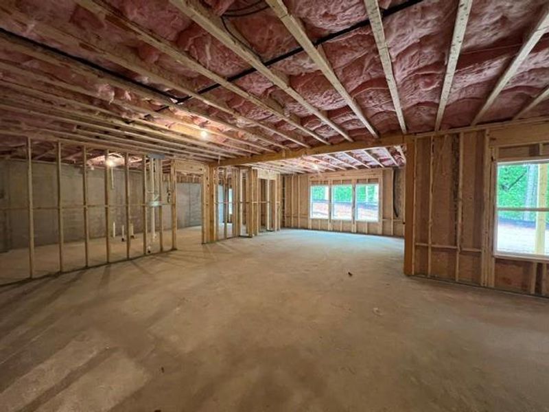 In-progress construction of a new home in , Cumming, GA (Image 15).