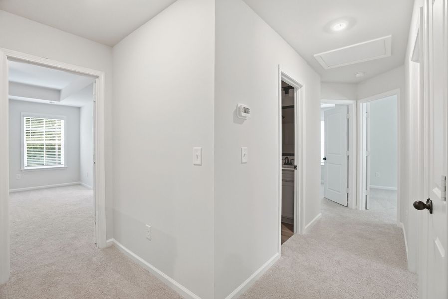 Representative unfurnished interior of a home built from the Willow Select M by McGuinn Homes in Broadway Lake, Anderson (Image 27). Representative unfurnished interior of a home built from the Willow Select M by McGuinn Homes in Broadway Lake, Anderson (Image 27).