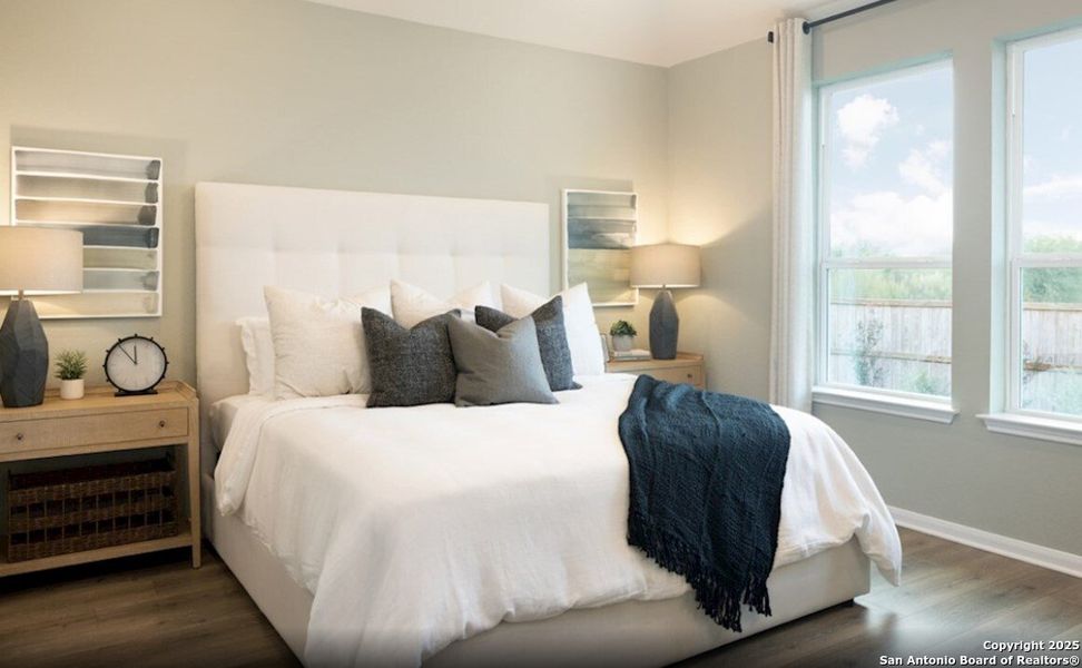 Furnished interior view inside a new home in Comanche Ridge, San Antonio (Image 4).