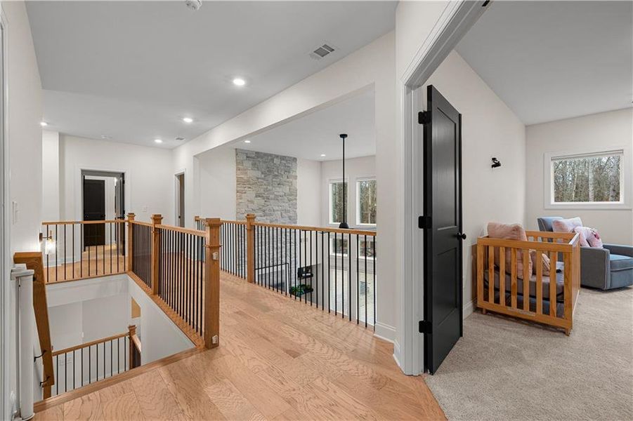 Furnished interior view inside a new home in , Winston (Image 9).